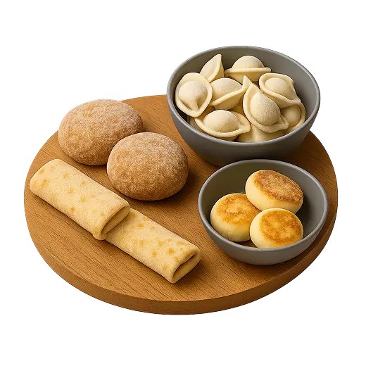 Productos semielaborados caseros